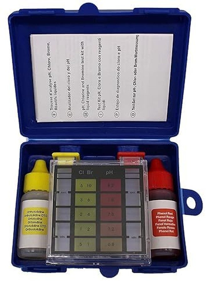 PETSON Swimming Pool 1 Set PH and Chlorine Water Quality Test Kit Swimming Pool Hydroponics Aquarium - Image 1